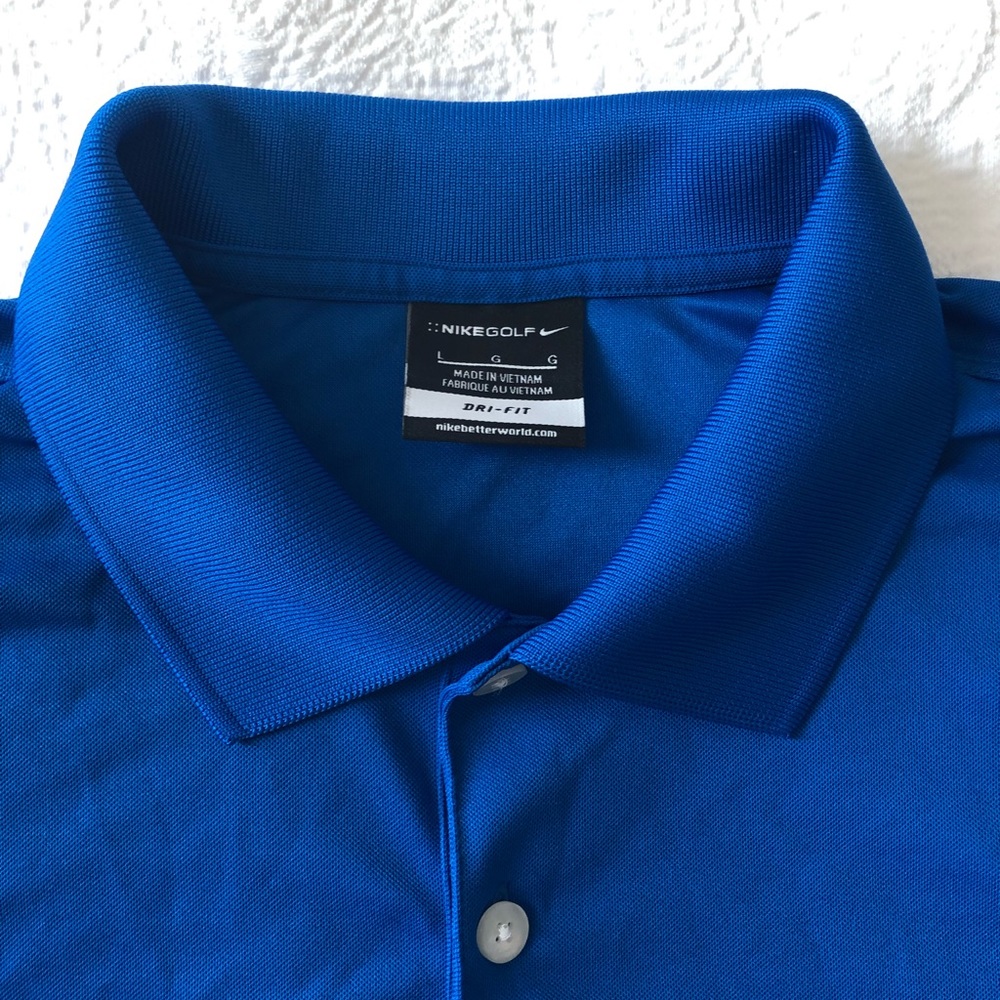 Used Nike Golf Dri-Fit Men’s golf polo Size L